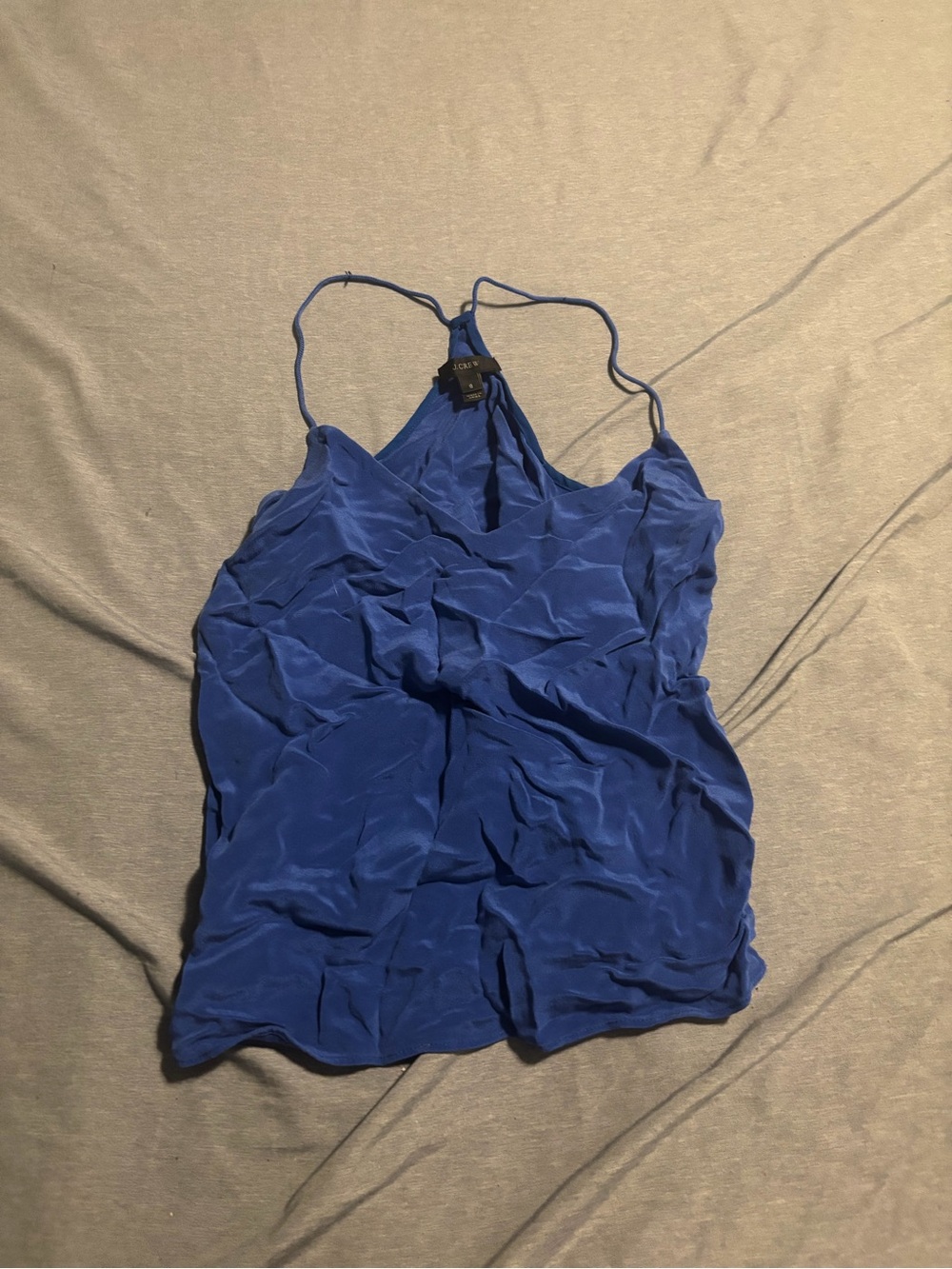 J. Crew Cobalt Blue Spaghetti Strap Camisole